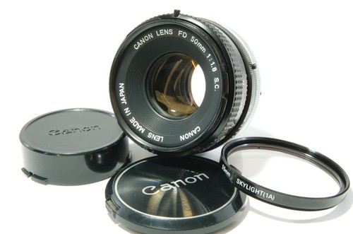 Canon lens 50mm s - 50mm, f1.8