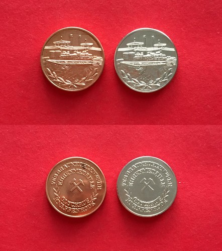 Ddr medaille bergbau veb - x,