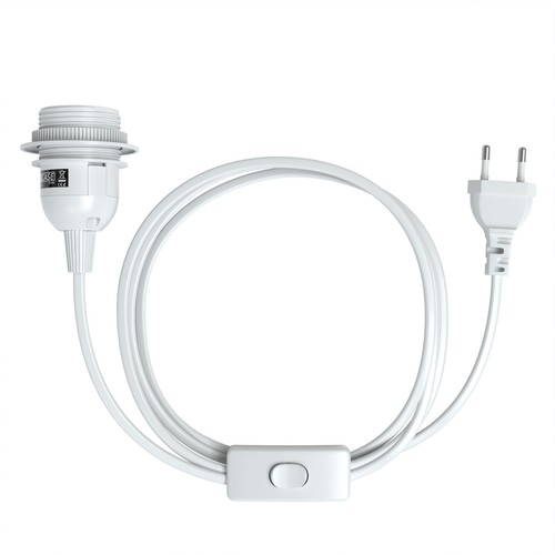 E27 lampenfassung mit kabel - mit,