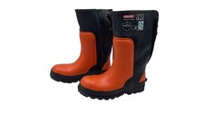 Oregon Kettensägen-Schnittschutz-Gummustiefel Yukon mit Stahlkappen Größe 43