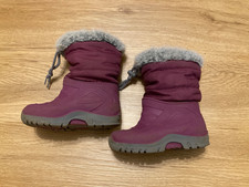 Moonboots Wintersteifel Gr. 23 violet beerefarben gefüttert warm Kinder robust