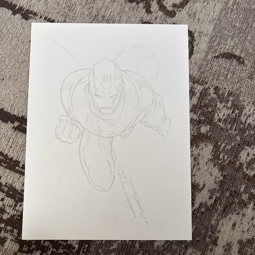Iron man original zeichnung - man,