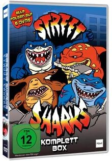 Street sharks komplettbox - sharks,