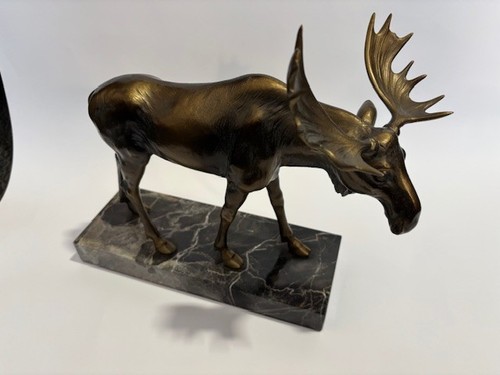 Schöne tierfigur elch mit - schöne,
