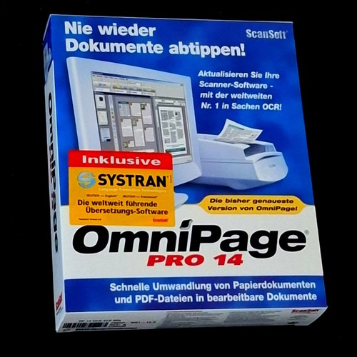 Ocr software omnipage - omnipage, pro