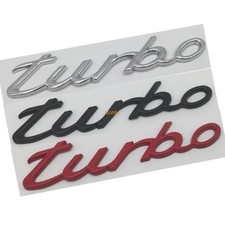 Für Turbo: Schriftzug Embleme