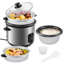 Reiskocher Dampfgarer Schnellkochtopf 2,2 liter 900W Warmhaltefunktion Kochtopf