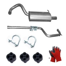 Mittelrohr Endschalldämpfer