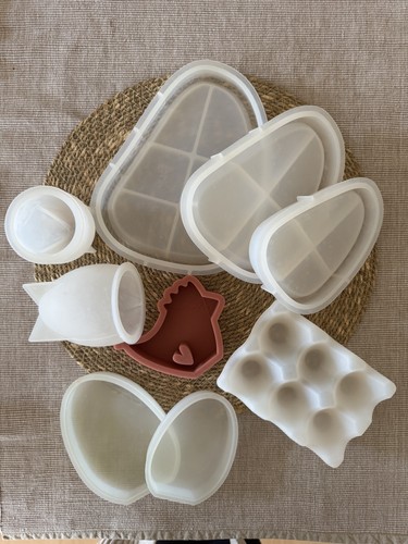 9er set silikonformen - set, ostern