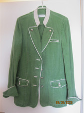 LODENFREY Damen-Trachtenjacke 38 grünes Leinen /  sehr schön !