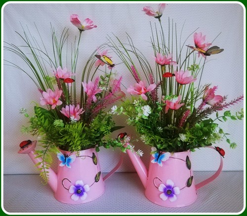 Blumenstrauß mit deko - mit,
