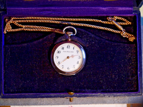 Union horlogere taschenuhr - union, +