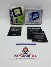 Nintendo - Game Boy Color Grün - Advance Clear - Ovp - LEERVERPACKUNGEN 