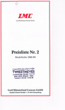Prospekt Preisliste Camper