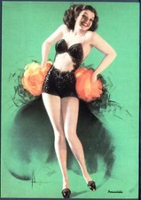 Moderne GLAMOUR Postkarte