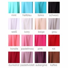 Meterware DIY Stoff chiffon