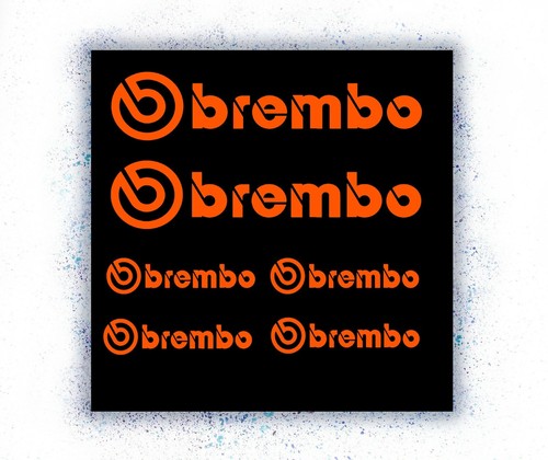 Brembo neon sponsoren set - brembo,