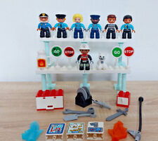LEGO DUPLO FEUERWEHR POLIZEI ZUBEHÖR FEUERWEHRMANN  FEUERLÖSCHER  WERKZEUG  NEU