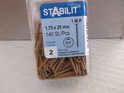 140 stück color pin - 140, 1,75x25mm