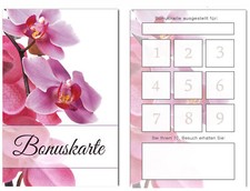 250 x Kundenkarten Terminkarte