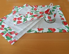 Tisch-Sets, Frühstücks-Sets mit Ei-Wärmern