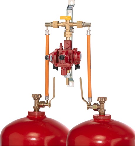 Gok flaschenanlage 4kg h - 2-flaschenanlage, 4kg/h