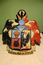 Wappenschild Gusseisen Nordfriesland