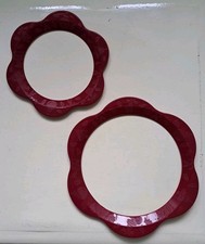 Tupperware Junge Welle Deko-Ringe für Schüssel, Weihnachten, 5471A-1 + 5369A-1 