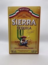 Blechschild Sierra Tequila 20x30cm Nostalgie Retro Reklame Vintage Geschenk Deko