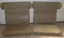 dachbodenfund eisen bahn sitze alt zug abteil doppel sitz zum  umbauen top deko