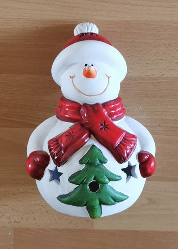 Schneemann teelichthalter für - teelichthalter,