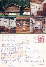 Tittling Museumsdorf Bayr. Wald Kinderzimmer,Schulzimmer Küche Spindelrad 1984