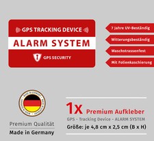 GPS Aufkleber Fahrrad Tracking