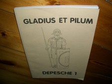 Fantasyspiel Gladius Et Pilum Depesche1 Rollenspiel 1989 Auszüge aus Spielerzeit