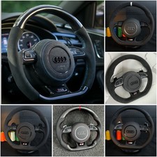 ⚠️ Audi A6 S6 RS6 A7 S7 RS7 C7 4G A8 S8 4H D5 Lenkrad Carbon Heizung Leder⚠️