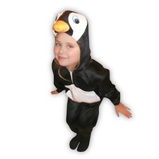 Pinguin Kostüm-e, An46, Kind-er, Fasching Karneval Fasnacht - Größe: 104-110
