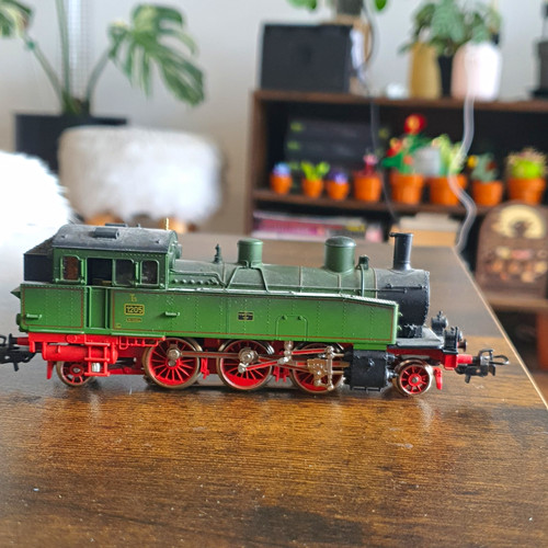 Dampflok lokomotive 1205 - lokomotive,