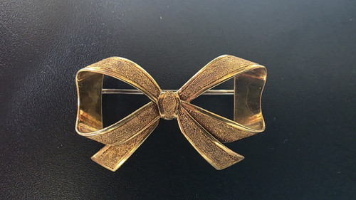 Brosche gelbgold 585 - gelbgold, 14k
