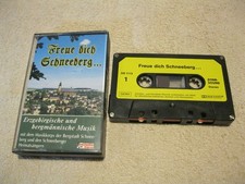 MC Various Freue dich Schneeberg Erzgebirgische Musik Tape Tonstudio Först ! RAR