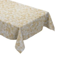 Wachstuch Tischdecke goldene