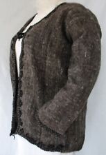 HANDARBEIT Wolljacke WEBSTOFF Mittelalter etno Wikinger Balkan Orient Hippie Goa