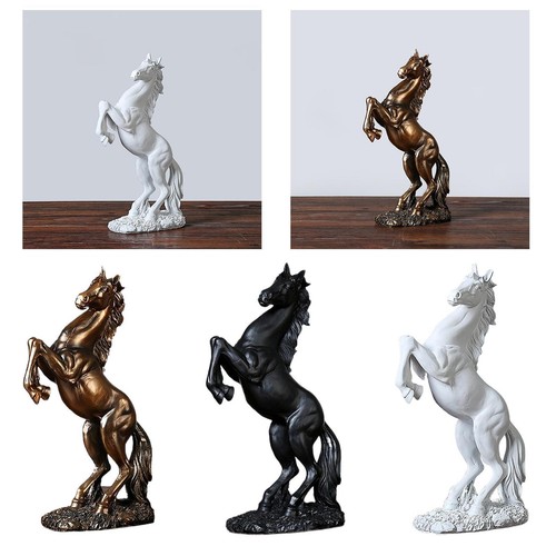 Moderne harz pferd statue - moderne,