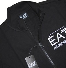 EA7 Black Sweatjacke von Emporio Armani Gr.M, XL, XXL (2XL)