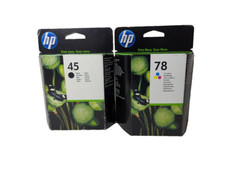 2er Orig. HP 45 + 78 Set Satz 51645AE BK + C6578A Black Tricolor Tintenpatronen