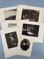 * 6x RADIERUNG WILLIAM UNGER