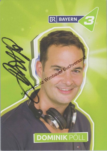Original autogramm dominik - autogramm,