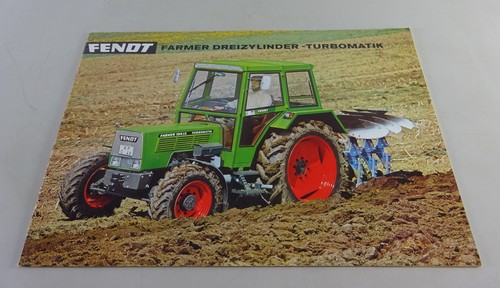 Prospekt broschüre fendt - /,