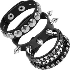 3 Stück Punk RockArmband