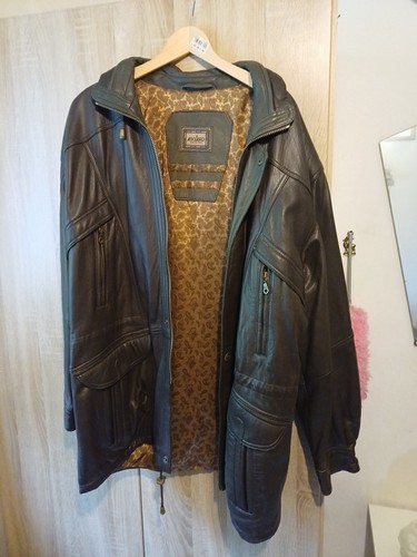 Herren leder jacke braun - herren, leder-jacke