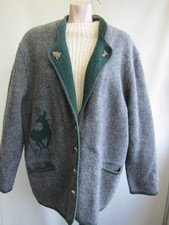 Stapf Damen Wolljacke, Grau